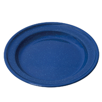 Campfire Enamel Deep Plate Navy 26cm