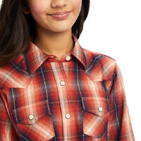 Ariat Girl's Real Citrus Grove Long Sleeve Shirt