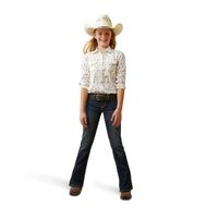 Ariat Girls Santa Fe Long Sleeve Shirt