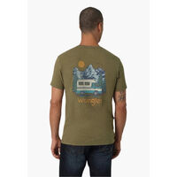 Wrangler Men's Vintage Outdoor Camper T-Shirt