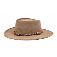 Jacaru Children's Hat Suede Brown