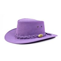 Jacaru Children's Hat Suede Purple