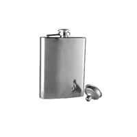 Avanti Hip Flask with Funnel Polished