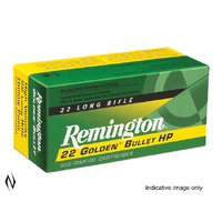 REMINGTON 22LR 36GR HV HP GOLDEN BULLET 100 PK 1280FPS