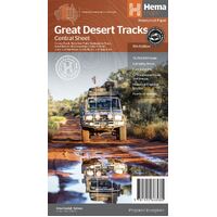 Hema Great Desert Tracks Central Sheet