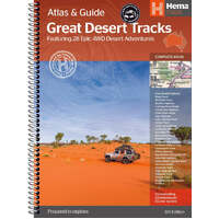 Hema Great Desert Tracks Atlas & Guide