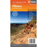 Hema Pilbara and Coral Coast Map