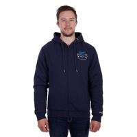 Bullzye Men's Attribution Zip Through Hoodie