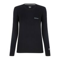 Le Bent Women LeBase 200 Crew L/S Black