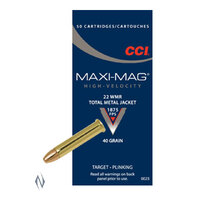 CCI 22WMR MAXI MAG 40GR TMJ 1875FPS