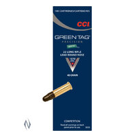 CCI 22LR GREEN TAG 40GR LRN 100 PK 1070FPS