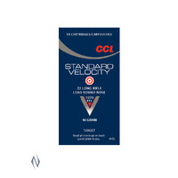 CCI 22LR STANDARD VELOCITY 40GR SOLID 1070FPS