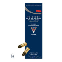 CCI 22 SHORT TARGET 29GR LRN 100 PK 830FPS