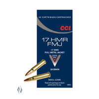 CCI 17HMR 20GR FMJ 2375FPS