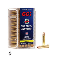 CCI 22WMR TNT GREEN 30GR HP 2200FPS