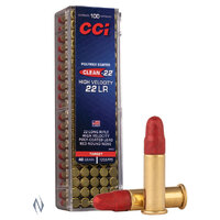 CCI 22LR CLEAN-22 RED 40GR HV TARGET LRN 100 PK 1235FPS