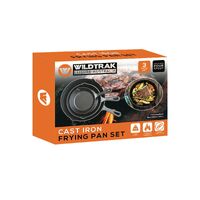 Wildtrak Cast Iron Frying Pan Set