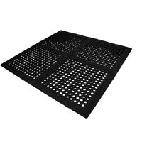 Foam Floor Mat Black 4Pack