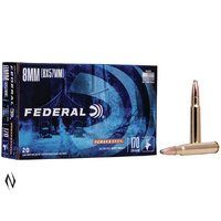 FEDERAL 8MM MAUSER 170GR SP POWER-SHOK