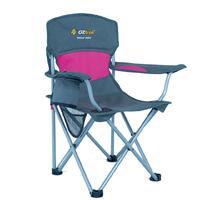 Oztrail Junior Deluxe Arm Chair - Pink