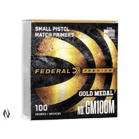 FEDERAL PRIMER GM100M GOLD MEDAL SMALL PISTOL