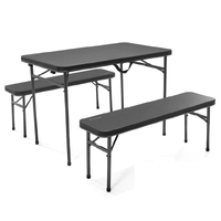 Oztrail Ironside 3pc Recreation Table Set