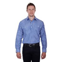 Hard Slog Men's Charlie 1/2 Placket Long Sleeve Shirt