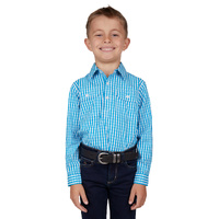 Hard Slog Boy's Alonzo Half Placket Long Sleeve