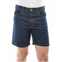 Hard Slog Men's Denim Shorts 8 inch leg