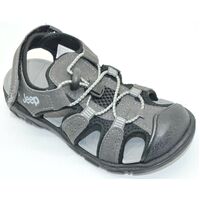 Jeep Terrain Sandal Kids Charcoal