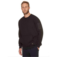 Munka Men's Industrial Crew Sweater - Black