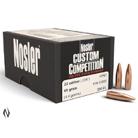 NOSLER 224 69GR HPBT CUSTOM COMP 250PK