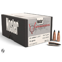 NOSLER 224 53GR TIP VARMAGEDDON 250PK