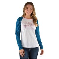 Pure Western Women's Jac L/Sleeve Raglan Tee