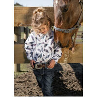 Pure Western Girl's Nora Long Sleeve Shirt