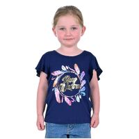 Pure Western Girl's Dylan Short Sleeve Tee