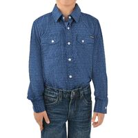 Pure Western Boy's Duke L/Sleeve Shirt