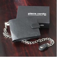 Pierre Cardin Chain Wallet - Black