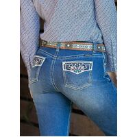 Pure Western Women's Emmaline Relaxed Rider Jeans