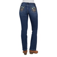 Pure Western Women's Alba Bootcut Jeans - 32 Leg