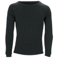 Sherpa Unisex Polypro Long Sleeve Top Black 