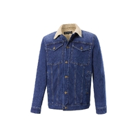 Pilbara Men Sherpa Lined Jacket Indigo