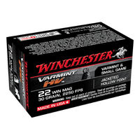 Winchester Supreme 22WMR 30gr JHP