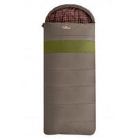 Oztrail Cotton Canvas Mega Hooded -12C Sleeping Bag