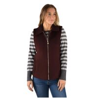 Thomas Cook Women's Toni Vest Burgundy