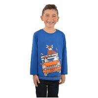 Thomas Cook Boy's Truck Ride Long Sleeve Tee