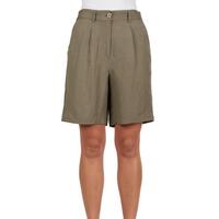 Thomas Cook Women's Isabel Linen Pleat Shorts