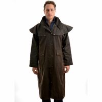 Thomas Cook High Count Pro Oilskin Long Coat Mulch