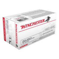 Winchester USA value pack 22-250Rem 45gr JHP