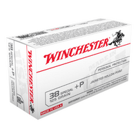 Winchester USA value pack 38SP +P 125gr JHP